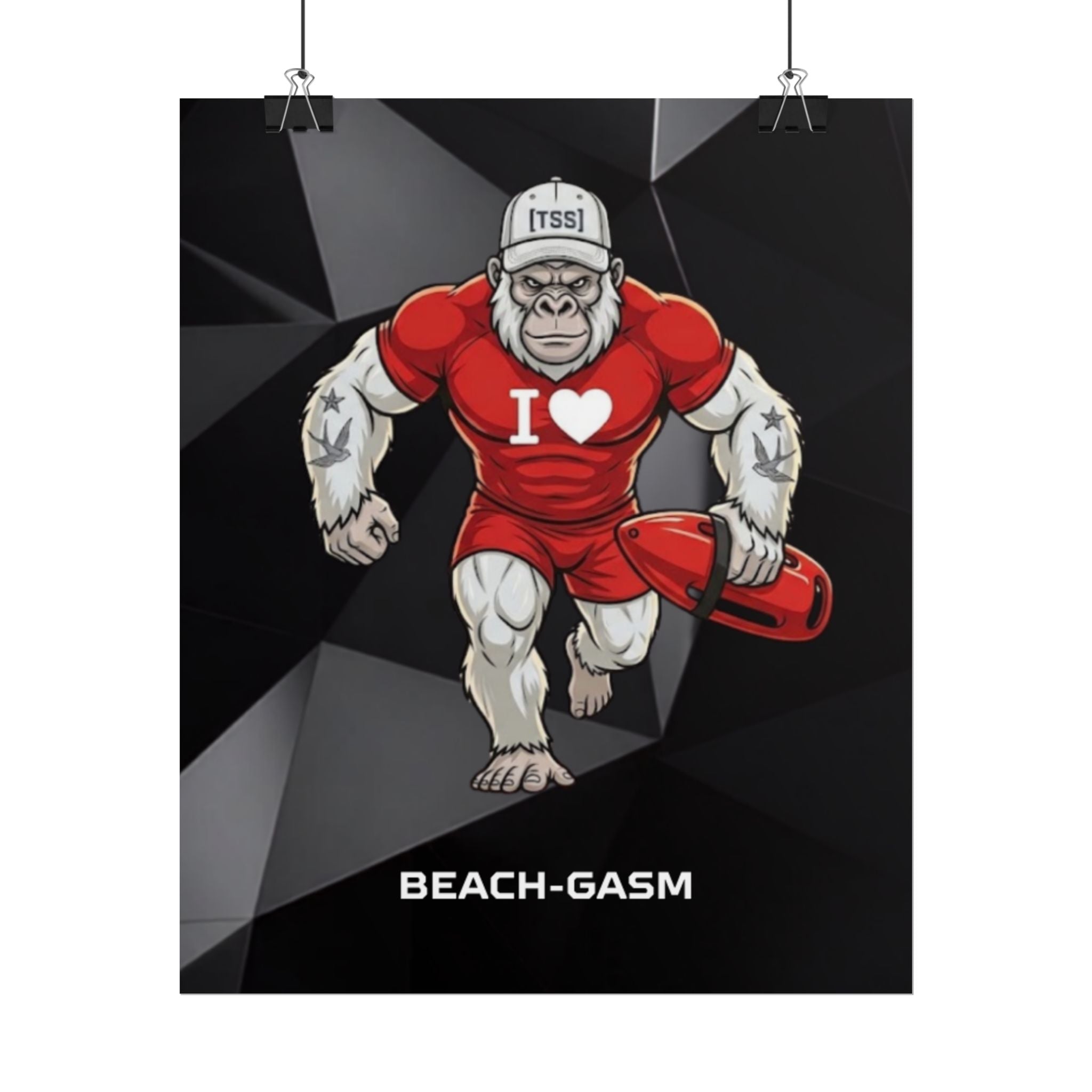 BEACH-GASM POSTER