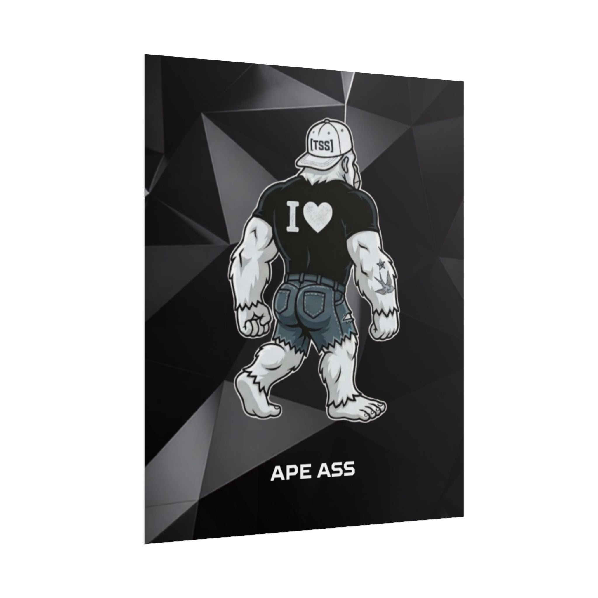 APE ASS POSTER