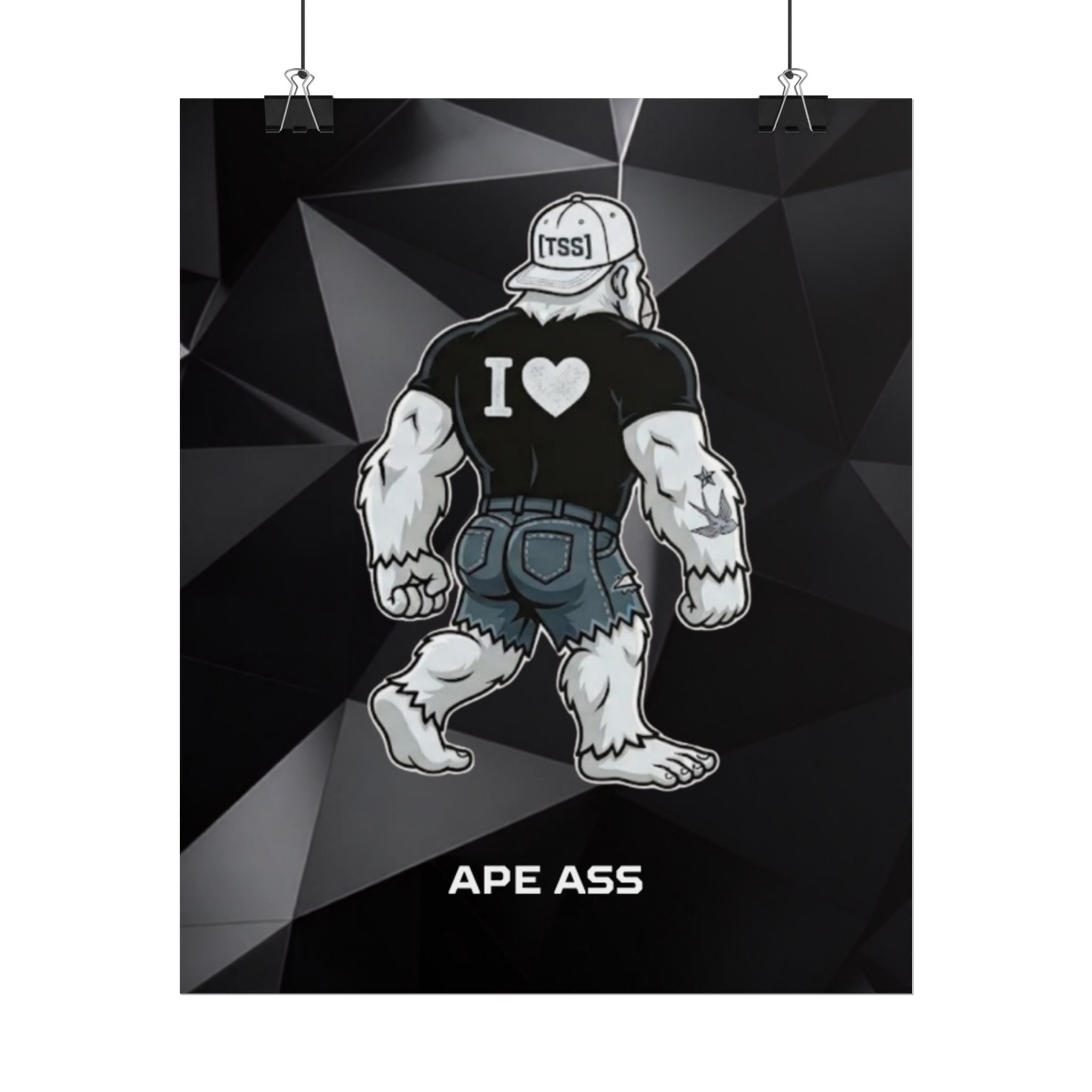 APE ASS POSTER